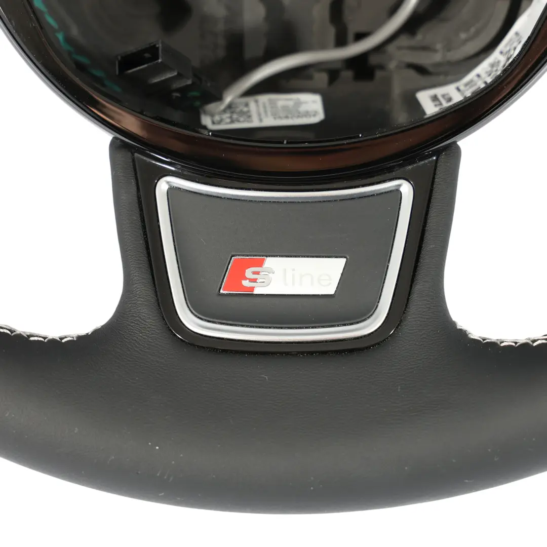 Lenkrad S-Line NEU Schwarz Leder Schaltwippen für Audi Q3 8U mit Teilenummer 8U0419091S Audi Q3 8U Lenkrad S-Line NEU Schwarz Leder Schaltwippen - SKU 8U0419091S-1 - Teilenummer 8U0419091S