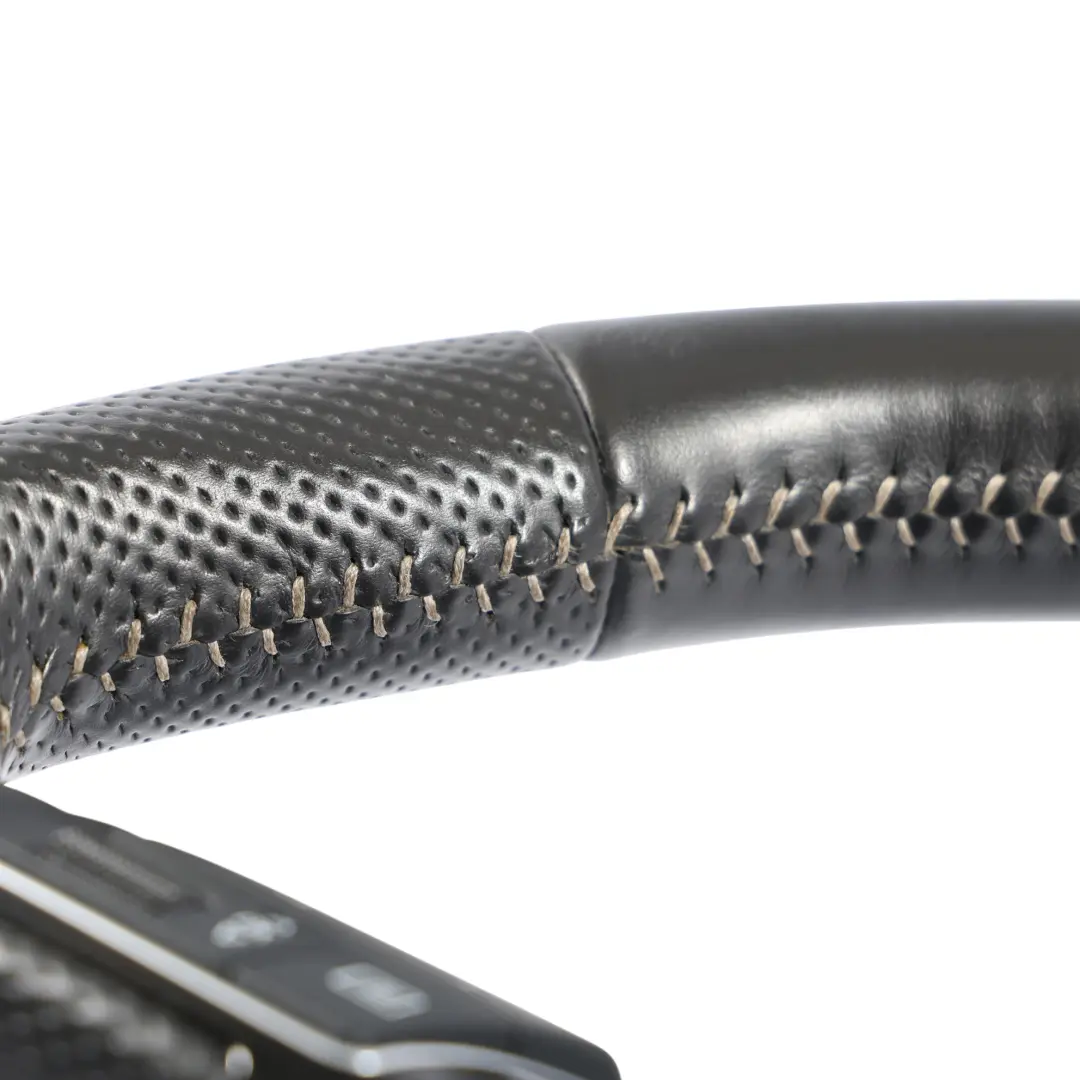 Kierownica S-Line Czarna Skóra Łopatki do Audi Q3 8U o numerze 8U0419091S Audi Q3 8U Kierownica S-Line Czarna Skóra Łopatki - SKU 8U0419091S - Numer Części 8U0419091S