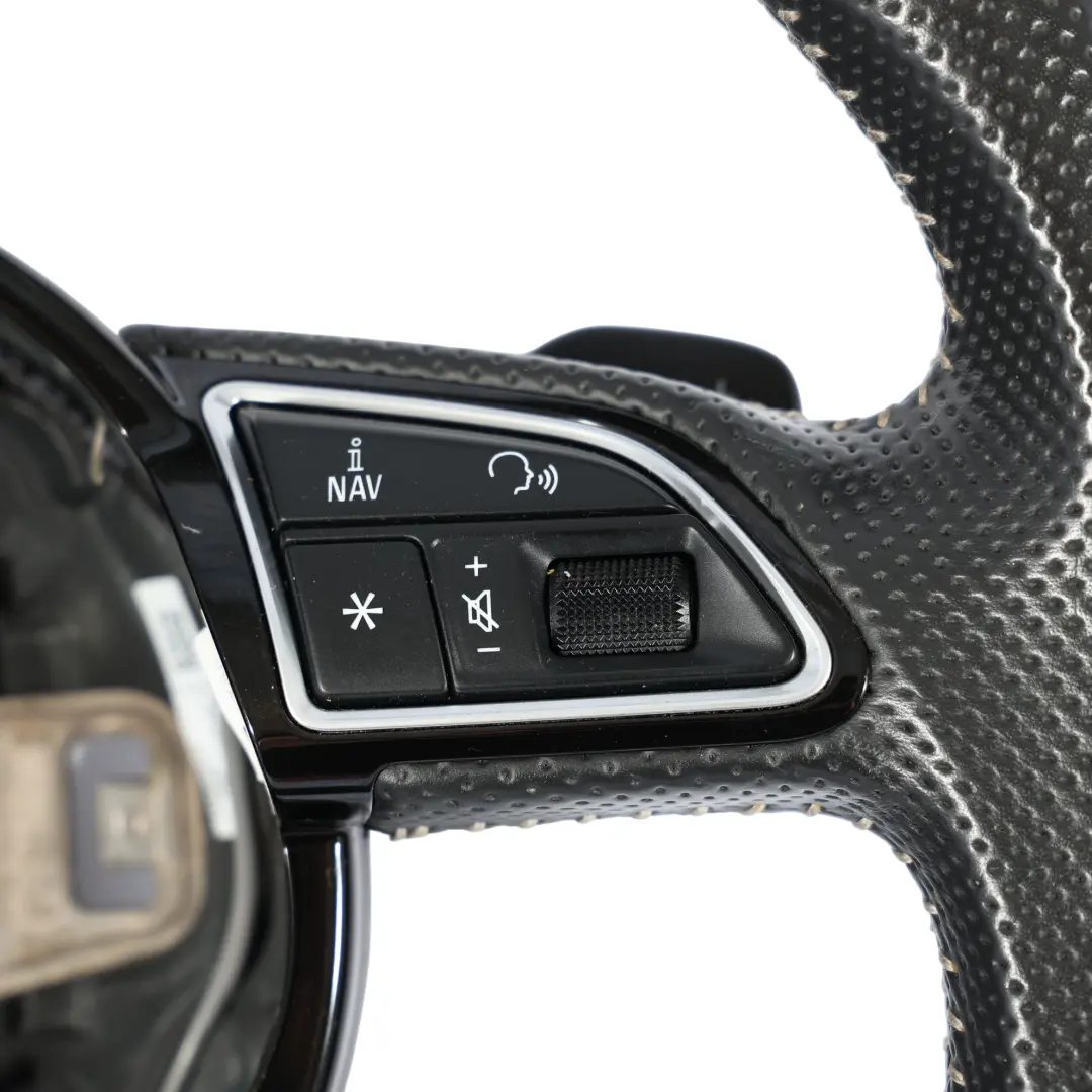 Audi Q3 8U Lenkrad S-Line Schwarz Leder Schaltwippen - SKU 8U0419091S - Teilenummer 8U0419091S