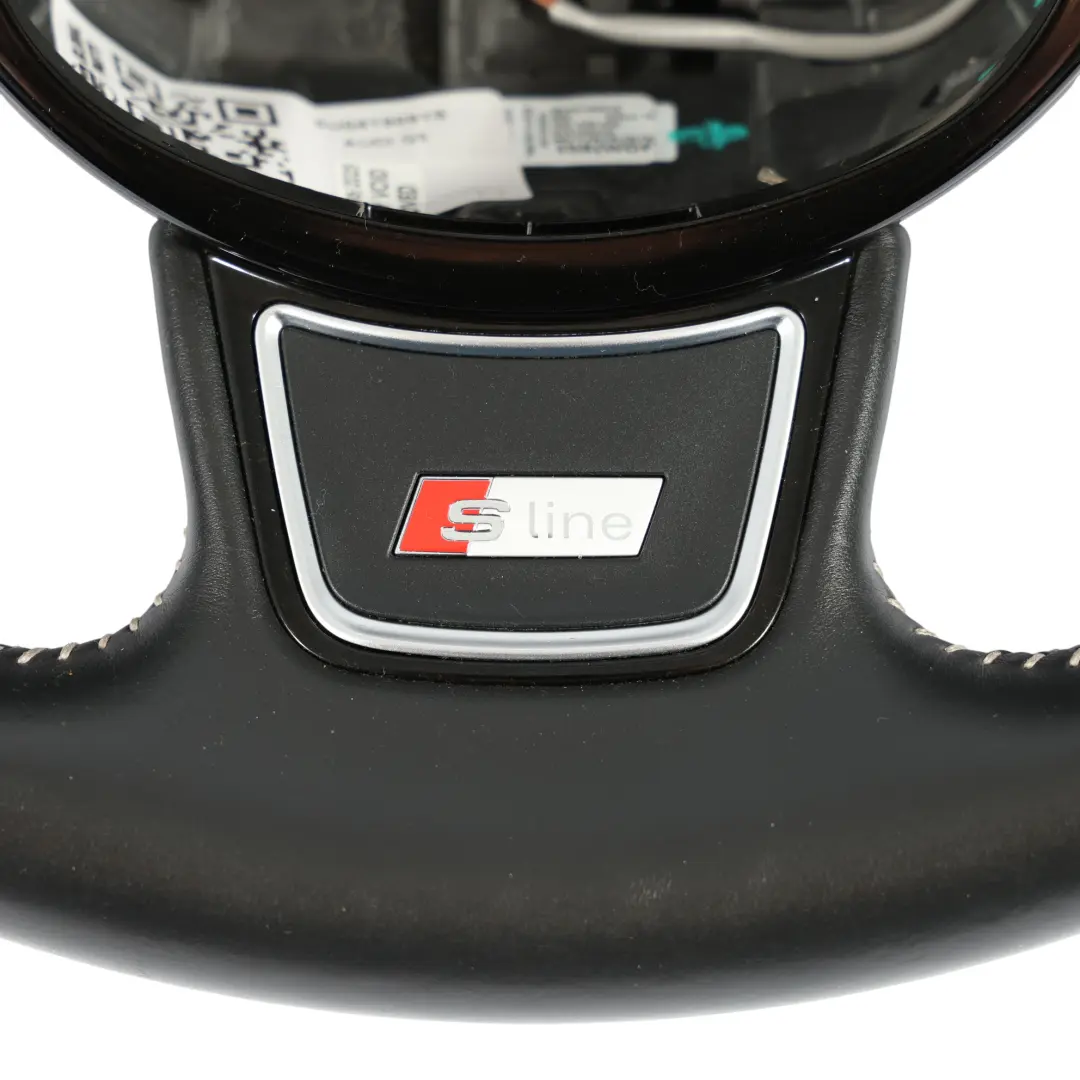 Cuero Negro Palanca de Cambio para Audi Q3 8U Volante S-Line con número de pieza 8U0419091S Audi Q3 8U Volante S-Line Cuero Negro Palanca de Cambio - SKU 8U0419091S - Número de pieza 8U0419091S