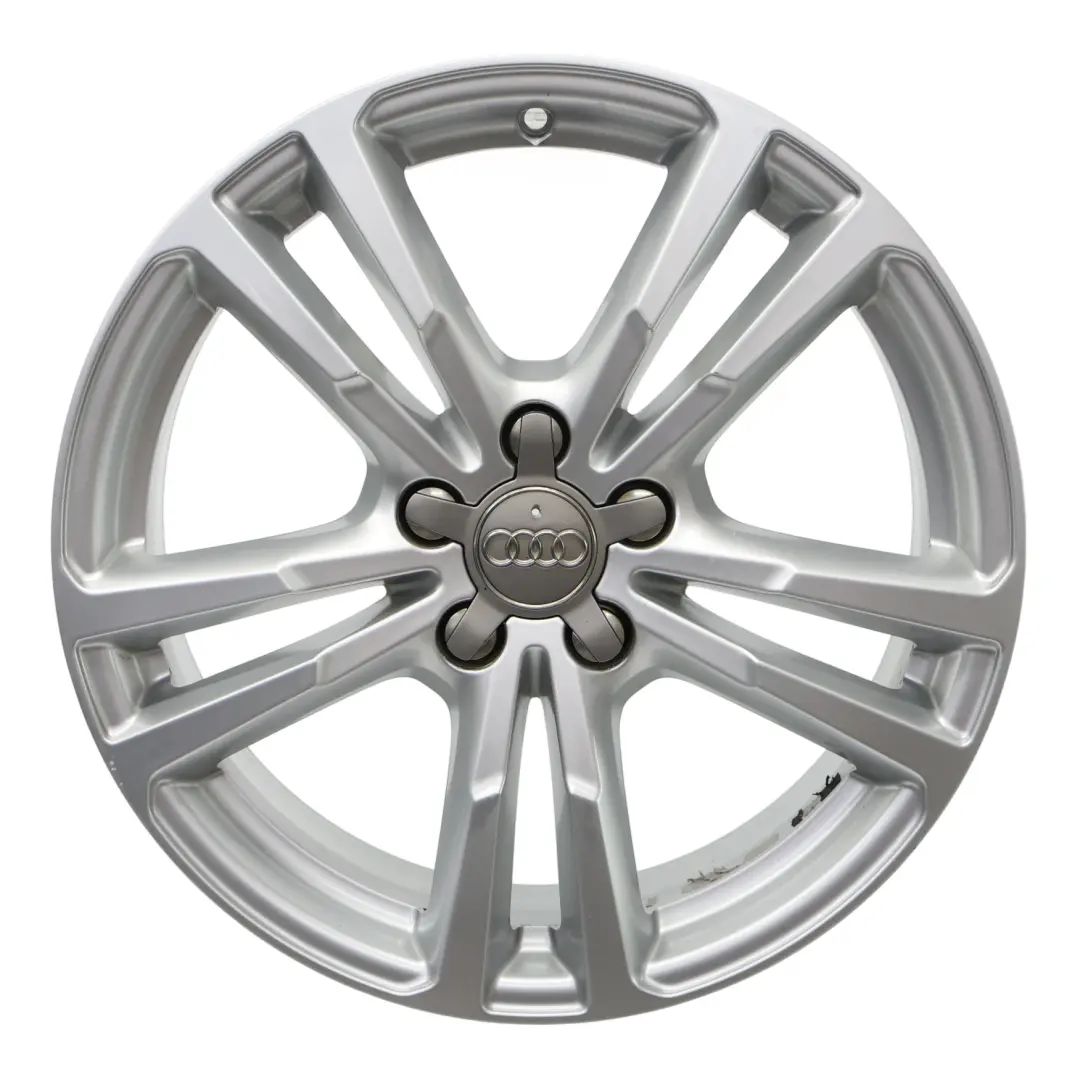 Audi Q3 8U Jante argentée en alliage 18" 7J ET:43 Double Star Spoke - SKU 8U0601025AJ-2 - Numéro de pièce 8U0601025AJ
