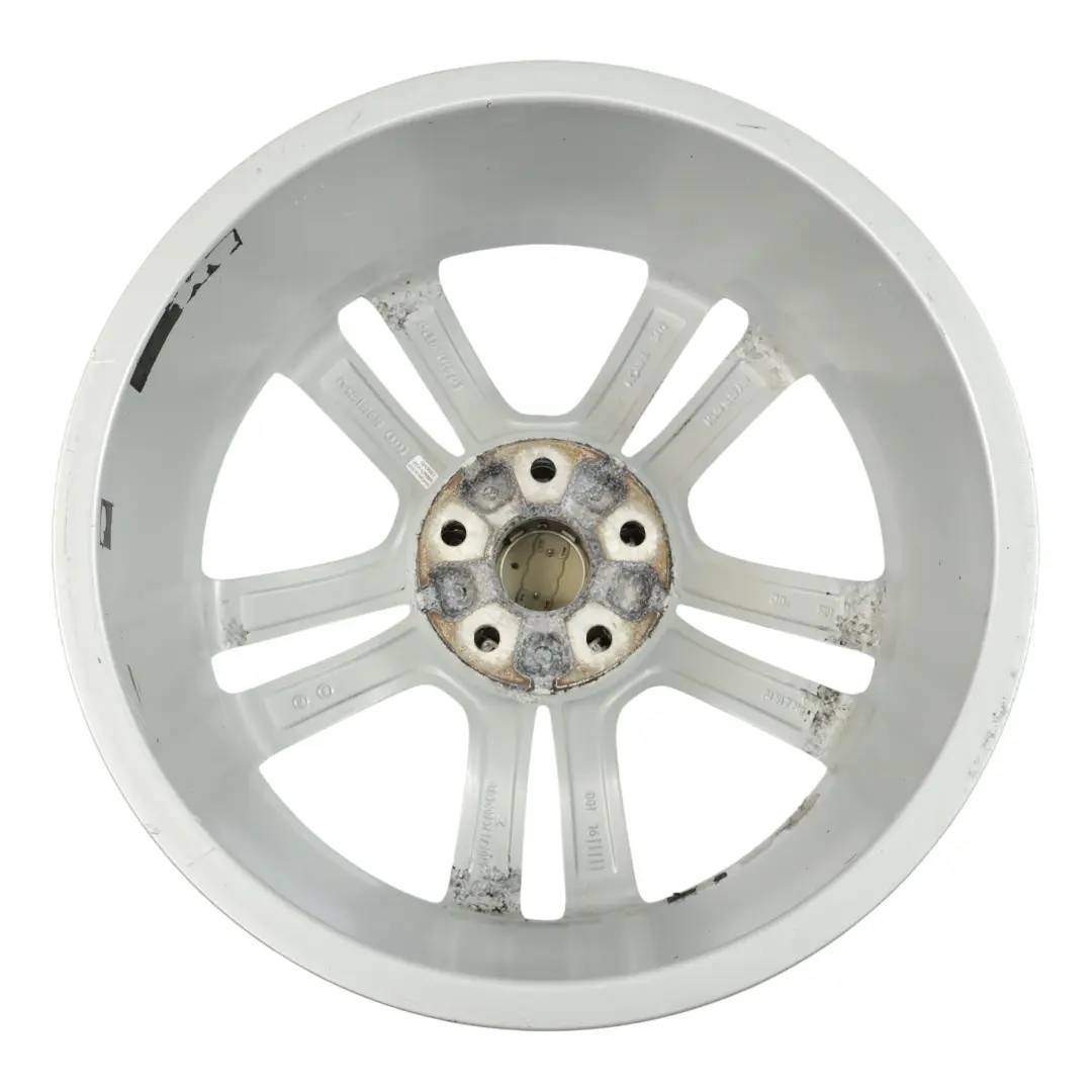 Audi Q3 8U Jante argentée en alliage 18" 7J ET:43 Double Star Spoke - SKU 8U0601025AJ-2 - Numéro de pièce 8U0601025AJ