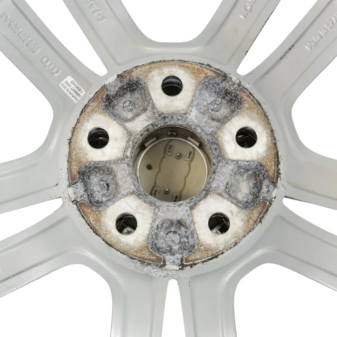 Audi Q3 8U Jante argentée en alliage 18" 7J ET:43 Double Star Spoke - SKU 8U0601025AJ-2 - Numéro de pièce 8U0601025AJ