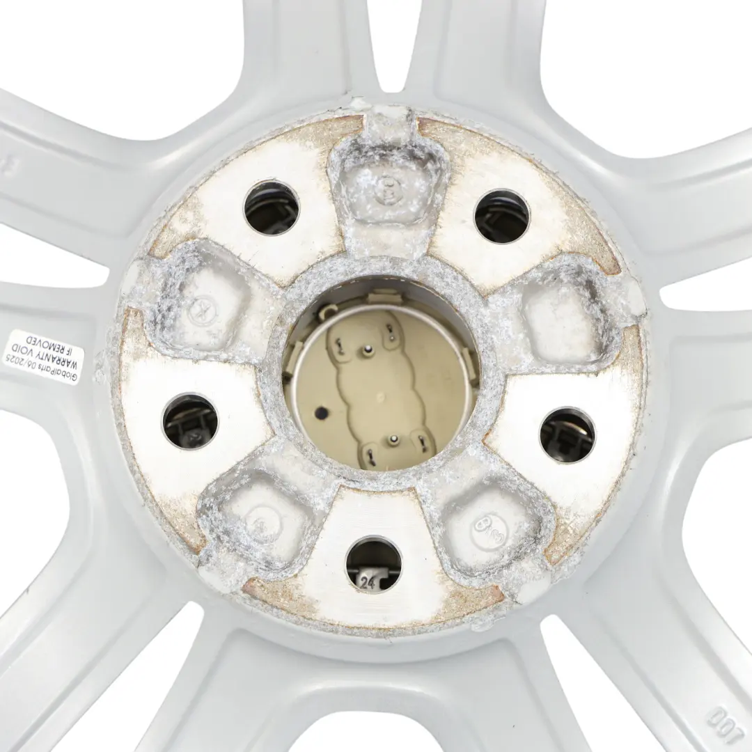Audi Q3 8U Silver Wheel Alloy Rim 18" 7J ET:43 Double Star Spoke - SKU 8U0601025AJ-4 - Part number 8U0601025AJ