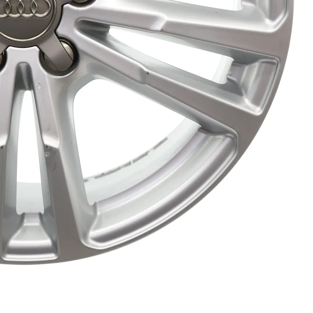 Alloy Rim 18" 7J ET:43 Double Star Spoke to Audi Q3 8U Silver Wheel with Part number 8U0601025AJ Audi Q3 8U Silver Wheel Alloy Rim 18" 7J ET:43 Double Star Spoke - SKU 8U0601025AJ-4 - Part number 8U0601025AJ