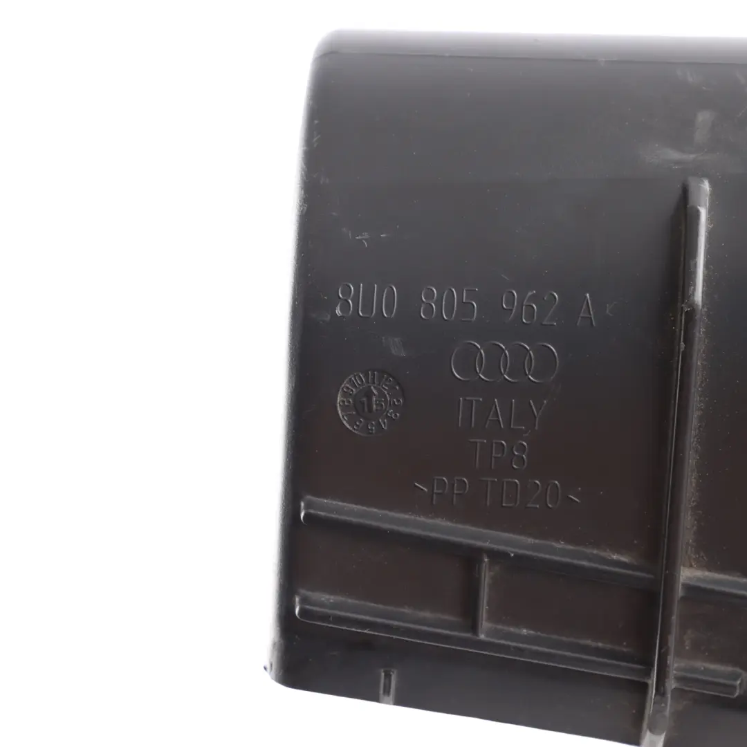 Intake Channel Guide Intercooler Hose Pipe Duct to Audi Q3 8U Air with Part number 8U0805962A Audi Q3 8U Air Intake Channel Guide Intercooler Hose Pipe Duct - SKU 8U0805962A - Part number 8U0805962A