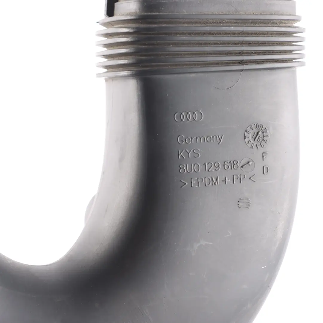 Intake Channel Guide Intercooler Hose Pipe Duct to Audi Q3 8U Air with Part number 8U0805962A Audi Q3 8U Air Intake Channel Guide Intercooler Hose Pipe Duct - SKU 8U0805962A - Part number 8U0805962A