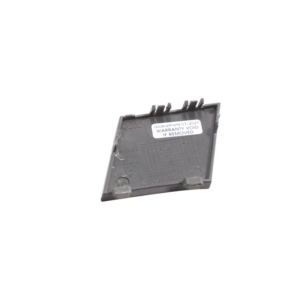 Bumper Towing Eye Hook Cover Cap Rear Left N/S to Audi Q3 8U with Part number 8U0807441J Audi Q3 8U Bumper Towing Eye Hook Cover Cap Rear Left N/S - SKU 8U0807441J - Part number 8U0807441J