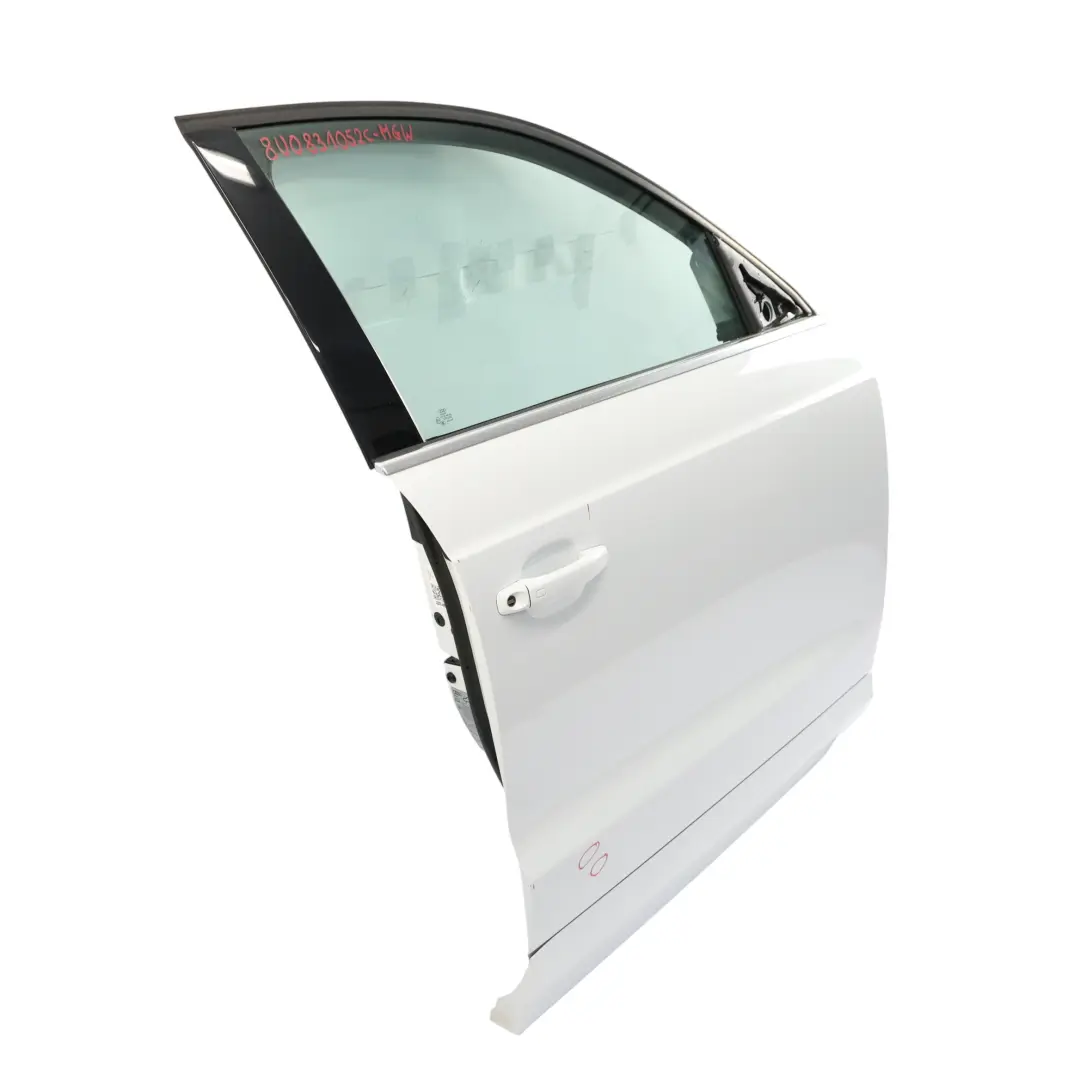 Audi Q3 8U Door Front Right O/S Covering Panel Glacier White Pearl - S9R - SKU 8U0831052C-MGW - Part number 8U0831052C