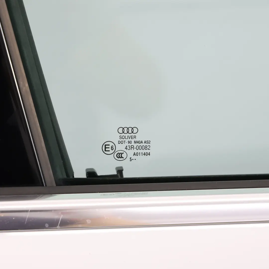 Audi Q3 8U Door Front Right O/S Covering Panel Glacier White Pearl - S9R - SKU 8U0831052C-MGW - Part number 8U0831052C