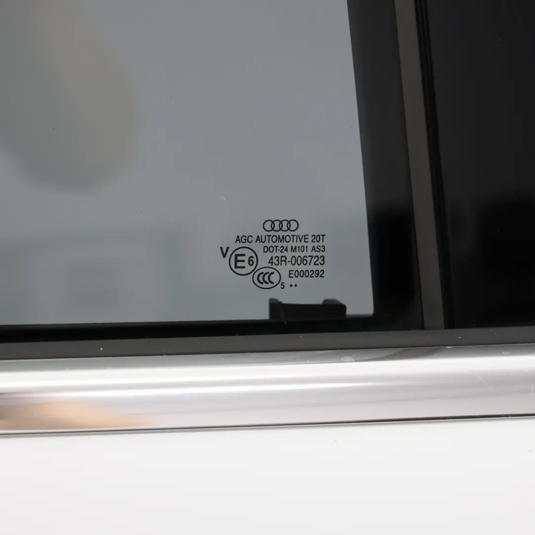 Audi Q3 8U Door Rear Right O/S Glacier White Pearl Metallic - S9R - SKU 8U0833052B-MGW - Part number 8U0833052B