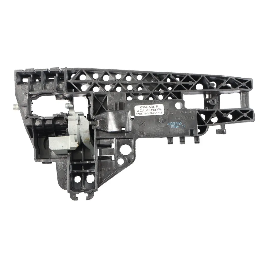 Exterior Door Handle Bracket Holder Left N/S to Audi Q3 8U Rear with Part number 8U0837885 Audi Q3 8U Rear Exterior Door Handle Bracket Holder Left N/S - SKU RHD-8U0837885 - Part number 8U0837885