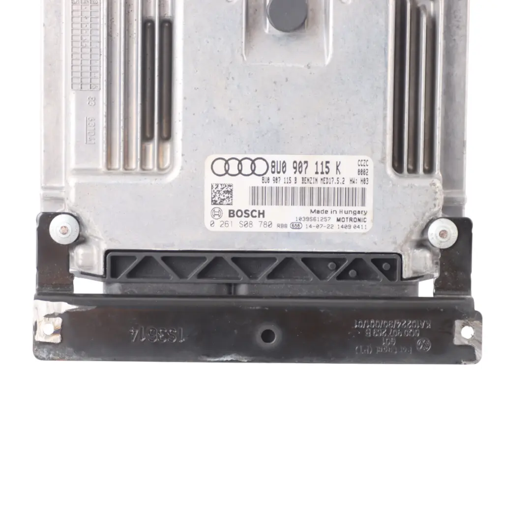 CCZC 170HP Control Motor ECU Automático para Audi Q3 8U 2.0 TFSI Quattro con número de pieza 8U0907115K Audi Q3 8U 2.0 TFSI Quattro CCZC 170HP Control Motor ECU Automático - SKU 8U0907115K - Número de pieza 8U0907115K