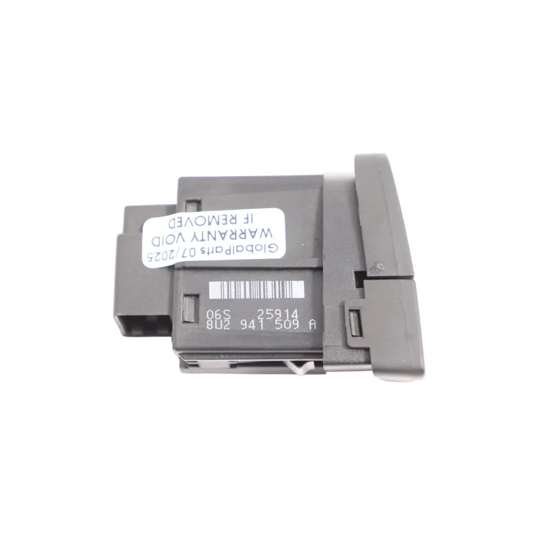 Audi Q3 8U Emergency Hazard Warning Light Switch Button - SKU 8U2941509A - Part number 8U2941509A