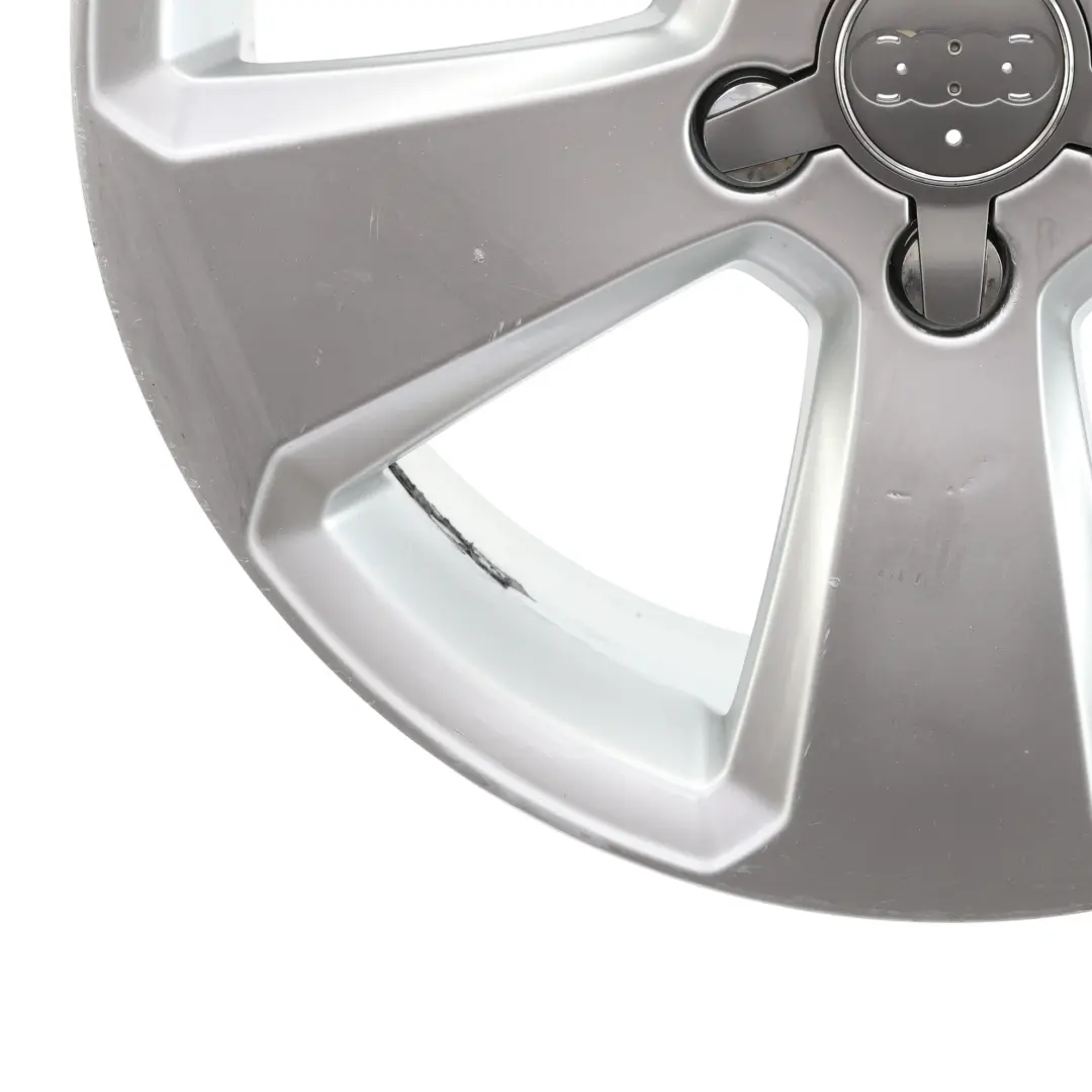 Alloy Rim Sliver 17" ET:51 7,5J Star Spoke to Audi A3 8V Wheel with Part number 8V0601025 Audi A3 8V Wheel Alloy Rim Sliver 17" ET:51 7,5J Star Spoke - SKU 8V0601025-6 - Part number 8V0601025