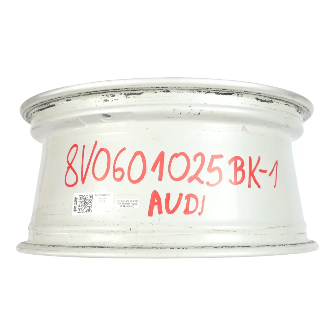 Audi A3 8V Jante En Alliage Argenté 17" ET:51 7,5J À Rayons Étoile - SKU 8V0601025BK-1 - Numéro de pièce 8V0601025BK