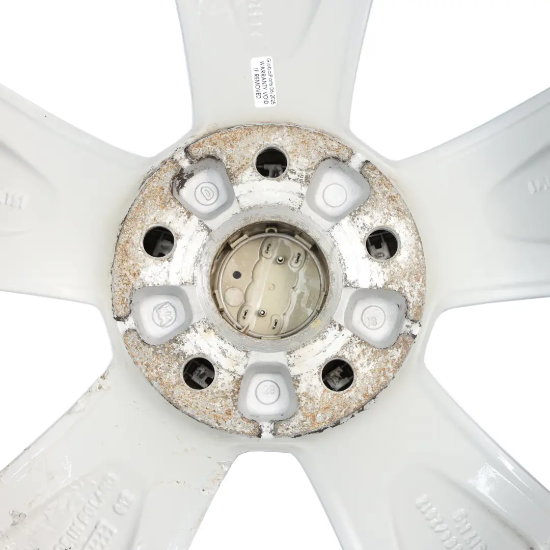 Audi A3 8V Silberne Leicht Metall Felge 17" ET:51 7,5J Stern Speiche - SKU 8V0601025BK-2 - Teilenummer 8V0601025BK
