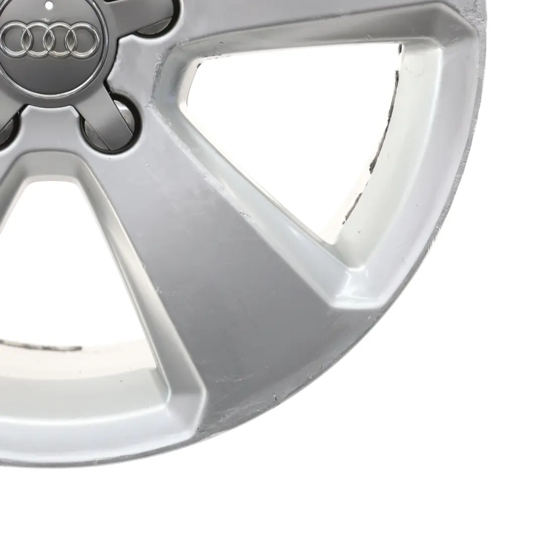 Audi A3 8V Cerchio In Lega Argento 17" ET:51 7,5J Raggi A Stella - SKU 8V0601025BK-2 - Numero di parte 8V0601025BK