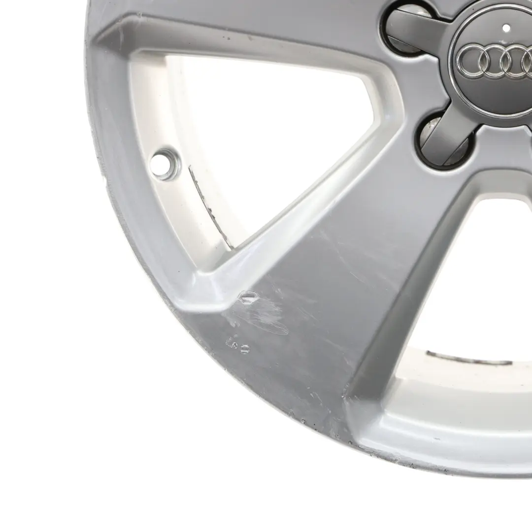 Audi A3 8V Cerchio In Lega Argento 17" ET:51 7,5J Raggi A Stella - SKU 8V0601025BK-2 - Numero di parte 8V0601025BK