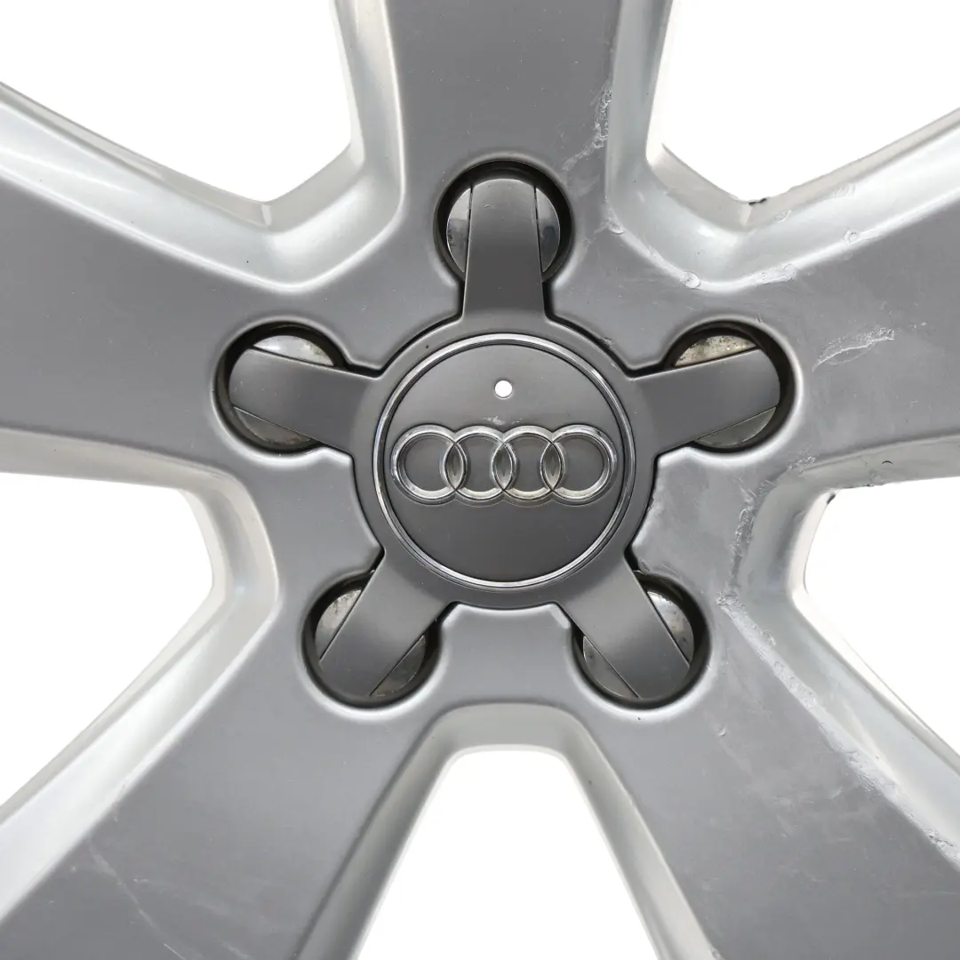 Audi A3 8V Cerchio In Lega Argento 17" ET:51 7,5J Raggi A Stella - SKU 8V0601025BK-2 - Numero di parte 8V0601025BK