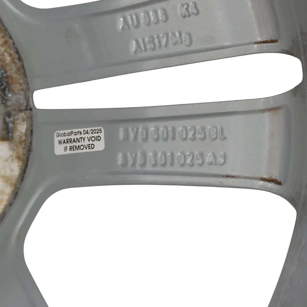Audi A3 8V Silver Wheel Alloy Rim 18" 7.5J ET:51 - SKU 8V0601025BL-2 - Part number 8V0601025BL