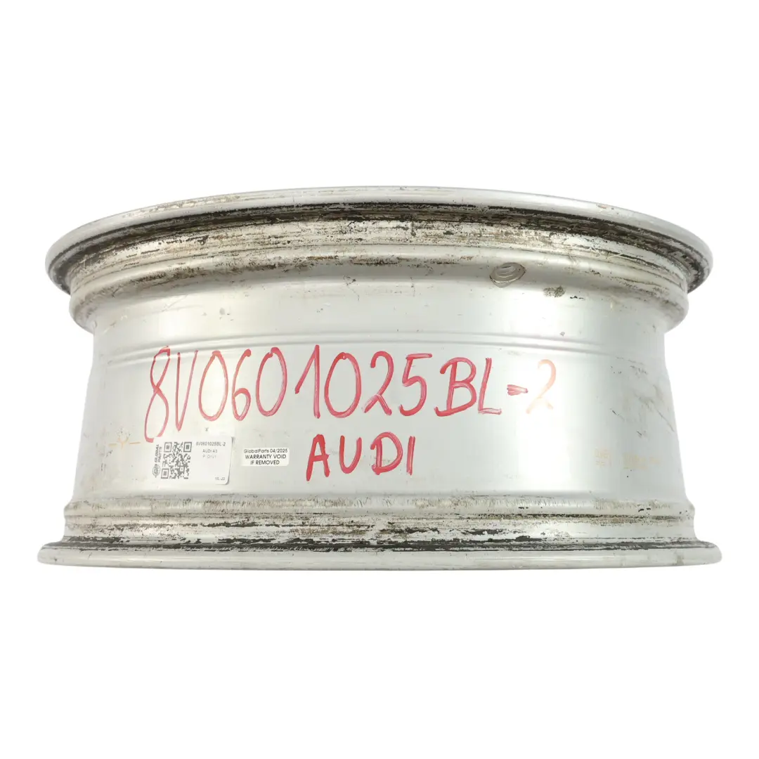 Audi A3 8V Argento Cerchio In Lega 18" 7.5J ET:51 - SKU 8V0601025BL-2 - Numero di parte 8V0601025BL