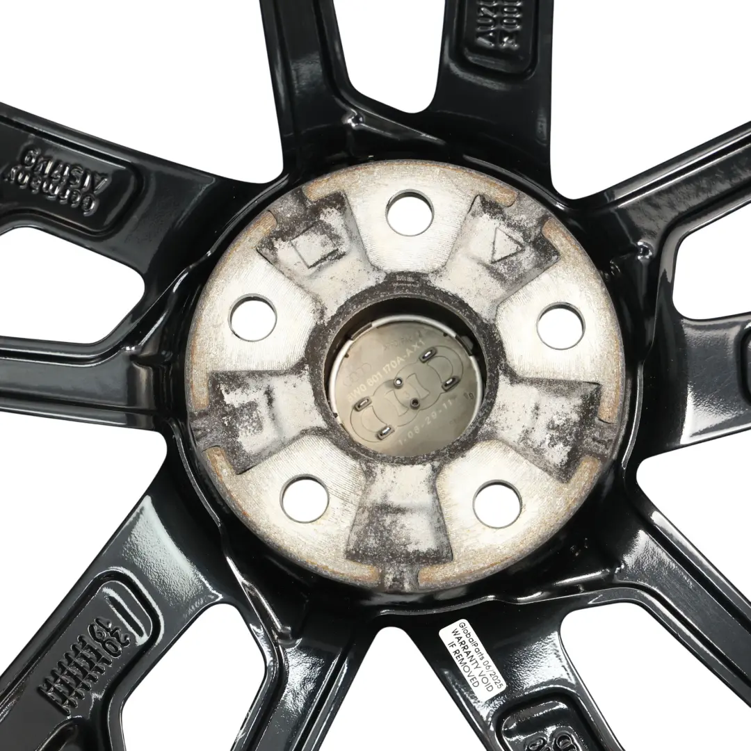 Jante En Alliage 18" ET:51 7,5J Noir pour Audi A3 S3 8V à propos du numéro de pièce 8V0601025EQ Audi A3 S3 8V Jante En Alliage 18" ET:51 7,5J Noir - SKU 8V0601025EQ-1 - Numéro de pièce 8V0601025EQ