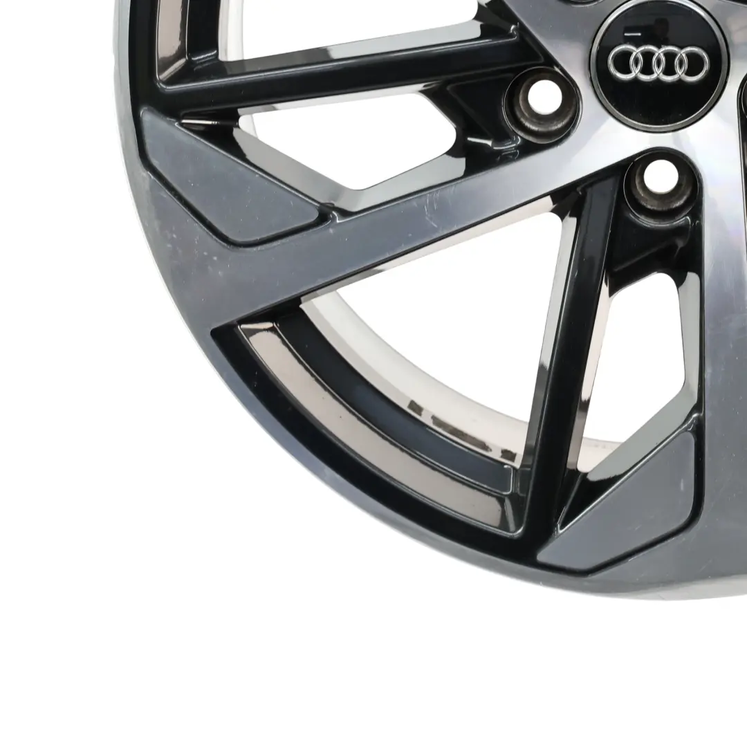 Audi A3 S3 8V Wheel Alloy Rim 18" ET:51 7,5J Rotor Black - SKU 8V0601025EQ-1 - Part number 8V0601025EQ