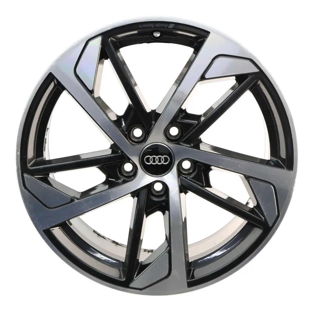 Audi A3 S3 8V Leicht Metall Felge 18" ET:51 7,5J Rotor Schwarz - SKU 8V0601025EQ-2 - Teilenummer 8V0601025EQ