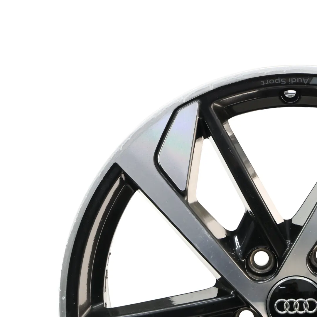 Audi A3 S3 8V Wheel Alloy Rim 18" ET:51 7,5J Rotor Black - SKU 8V0601025EQ-2 - Part number 8V0601025EQ