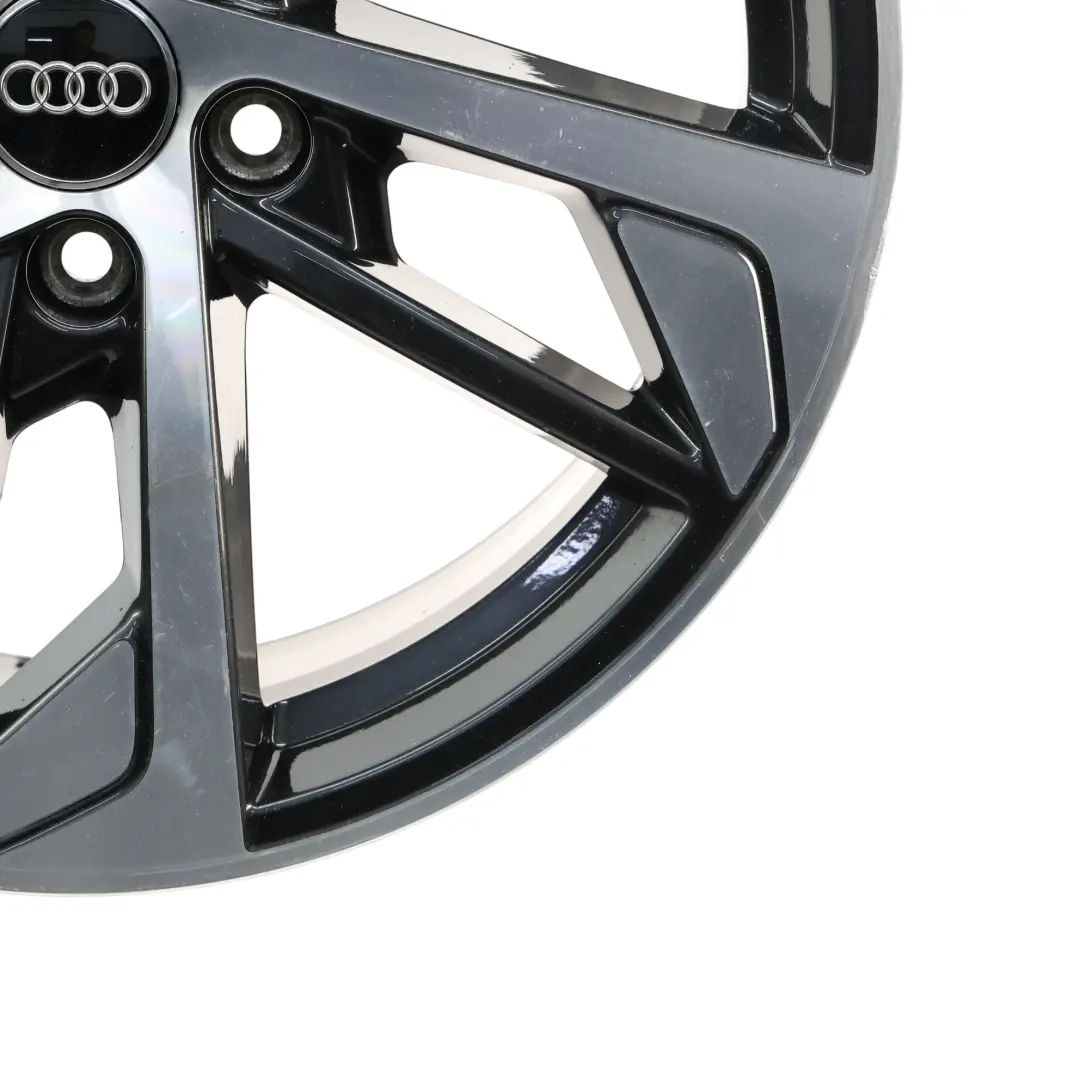 Jante En Alliage 18" ET:51 7,5J Noir pour Audi A3 S3 8V à propos du numéro de pièce 8V0601025EQ Audi A3 S3 8V Jante En Alliage 18" ET:51 7,5J Noir - SKU 8V0601025EQ-2 - Numéro de pièce 8V0601025EQ