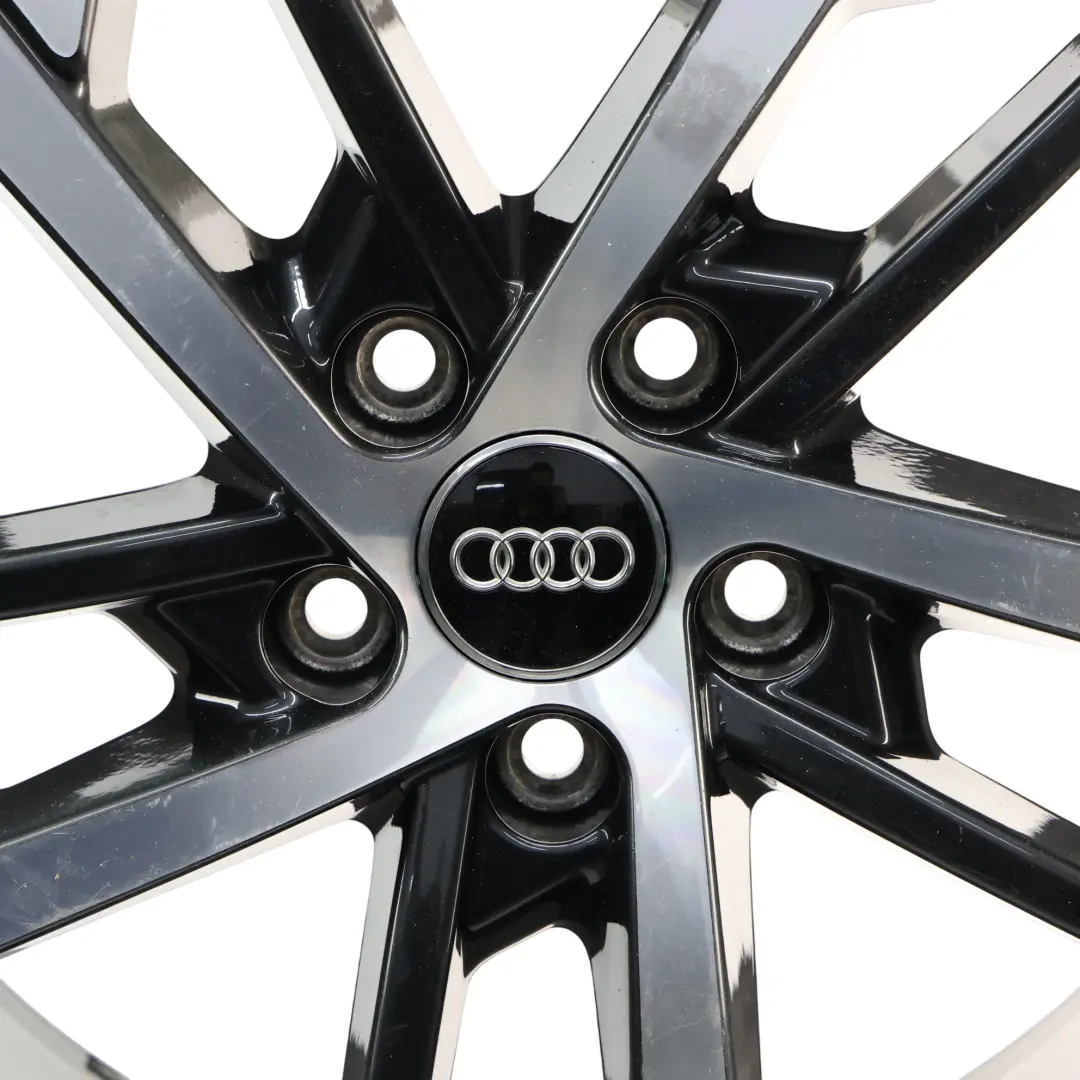 Audi A3 S3 8V Wheel Alloy Rim 18" ET:51 7,5J Rotor Black - SKU 8V0601025EQ-2 - Part number 8V0601025EQ