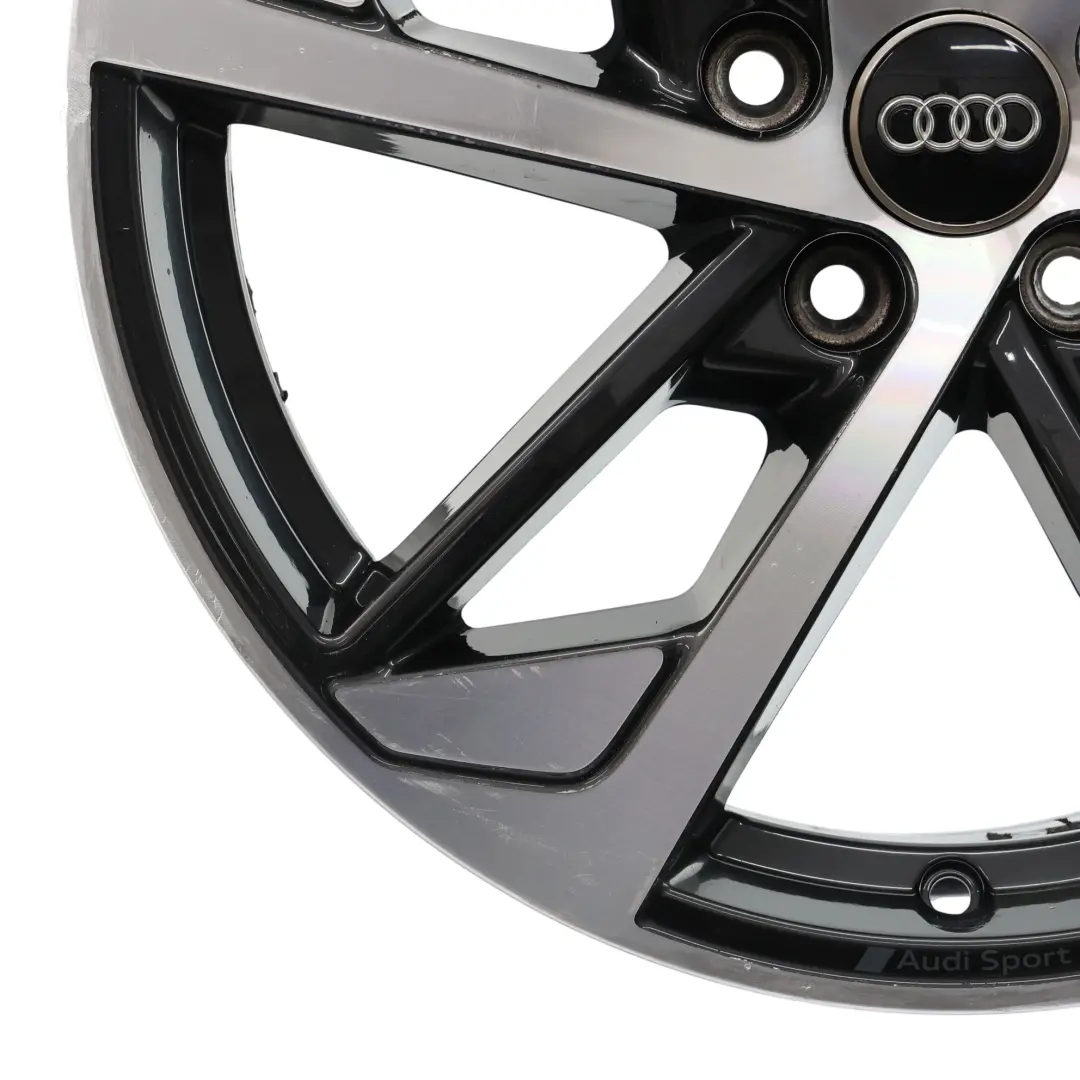 Alloy Rim 18" ET:51 7,5J Rotor Black to Audi A3 S3 8V Wheel with Part number 8V0601025EQ Audi A3 S3 8V Wheel Alloy Rim 18" ET:51 7,5J Rotor Black - SKU 8V0601025EQ-3 - Part number 8V0601025EQ