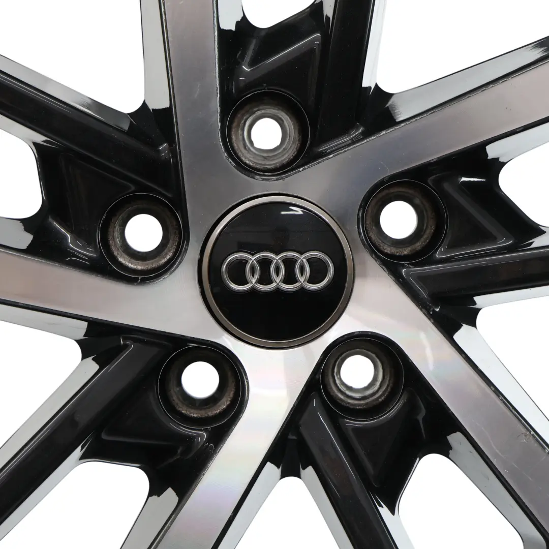 Audi A3 S3 8V Wheel Alloy Rim 18" ET:51 7,5J Rotor Black - SKU 8V0601025EQ-3 - Part number 8V0601025EQ
