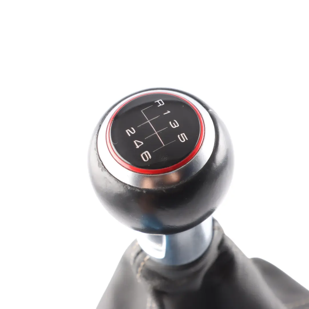 Audi S3 8V Shifter Gear Knob Selector Lever Manual 6 Speed Leather 8V0863278AA - SKU 8V0863278J - Part number 8V0863278J