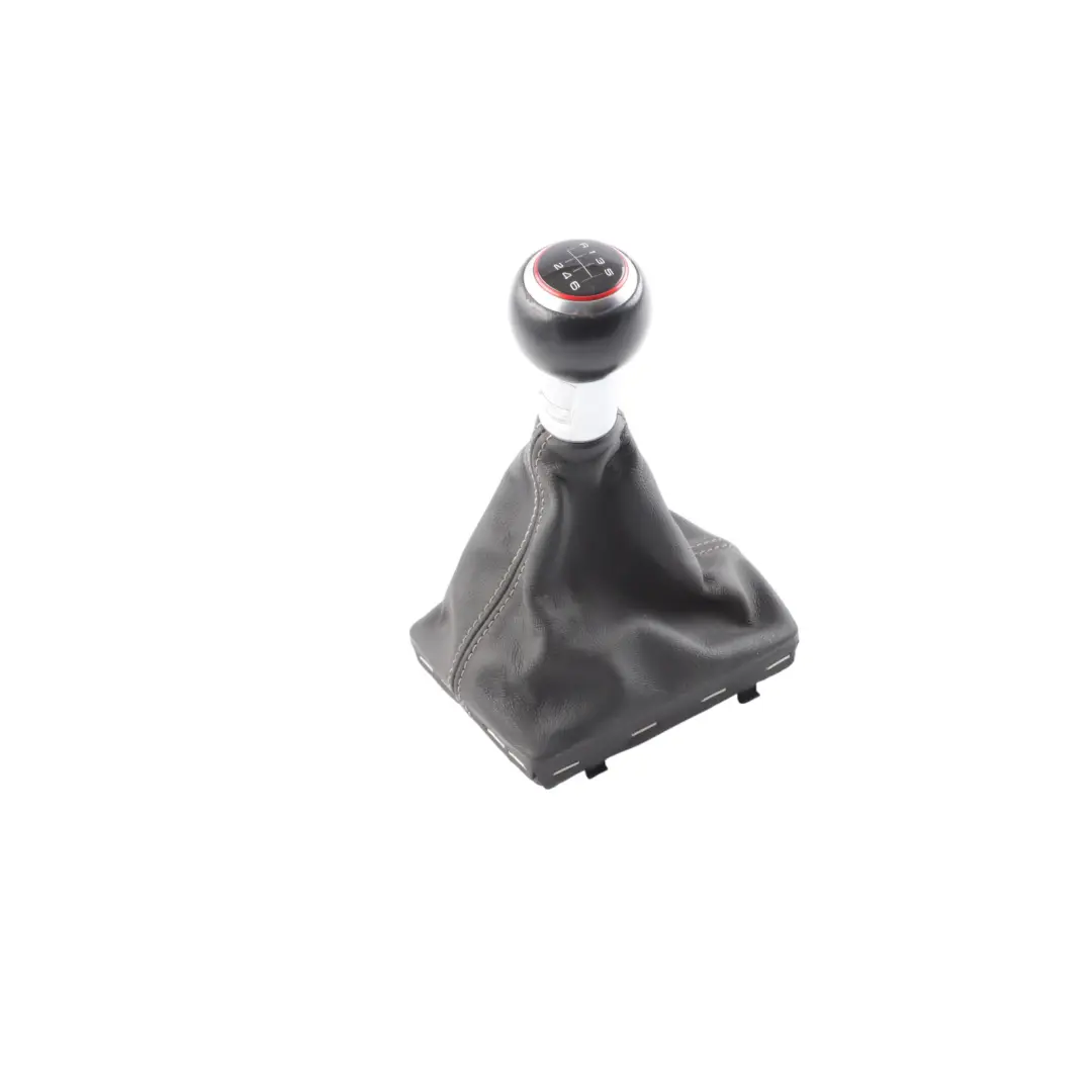Audi S3 8V Shifter Gear Knob Selector Lever Manual 6 Speed Leather 8V0863278AA - SKU 8V0863278J - Part number 8V0863278J