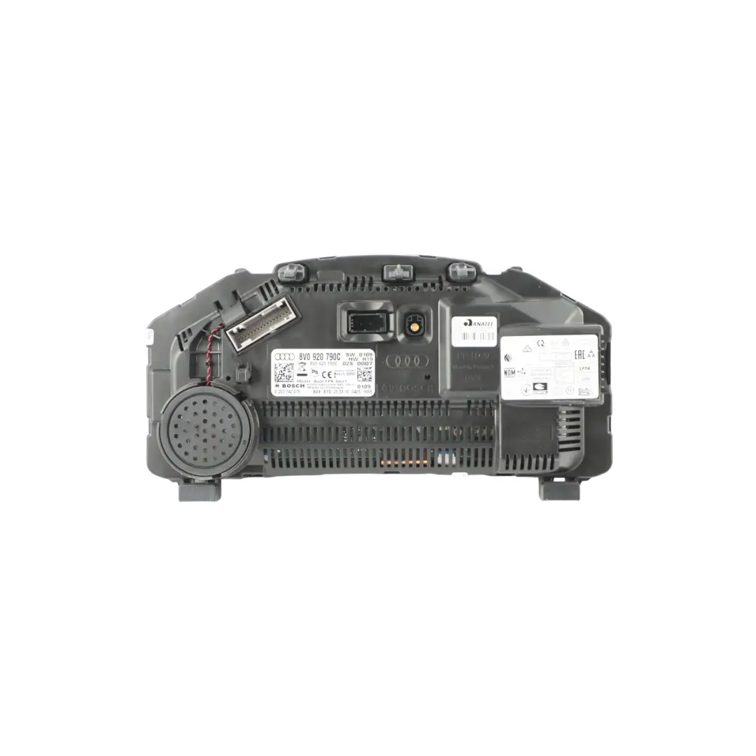 Audi S3 8V Petrol Instrument Cluster Speedo Clocks Automatic - SKU 8V0920790C-2 - Part number 8V0920790C