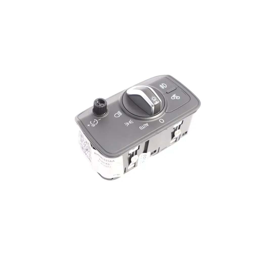 Audi A3 S3 RS3 8V Headlight Switch Panel Button Control Unit - SKU 8V0941531AA - Part number 8V0941531AA