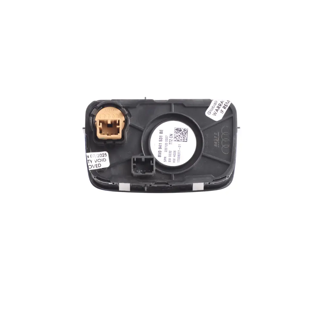 Audi Q2 GA Przełącznik Reflektorów Lamp Przednich - SKU 8V0941531BE - Numer Części 8V0941531BE