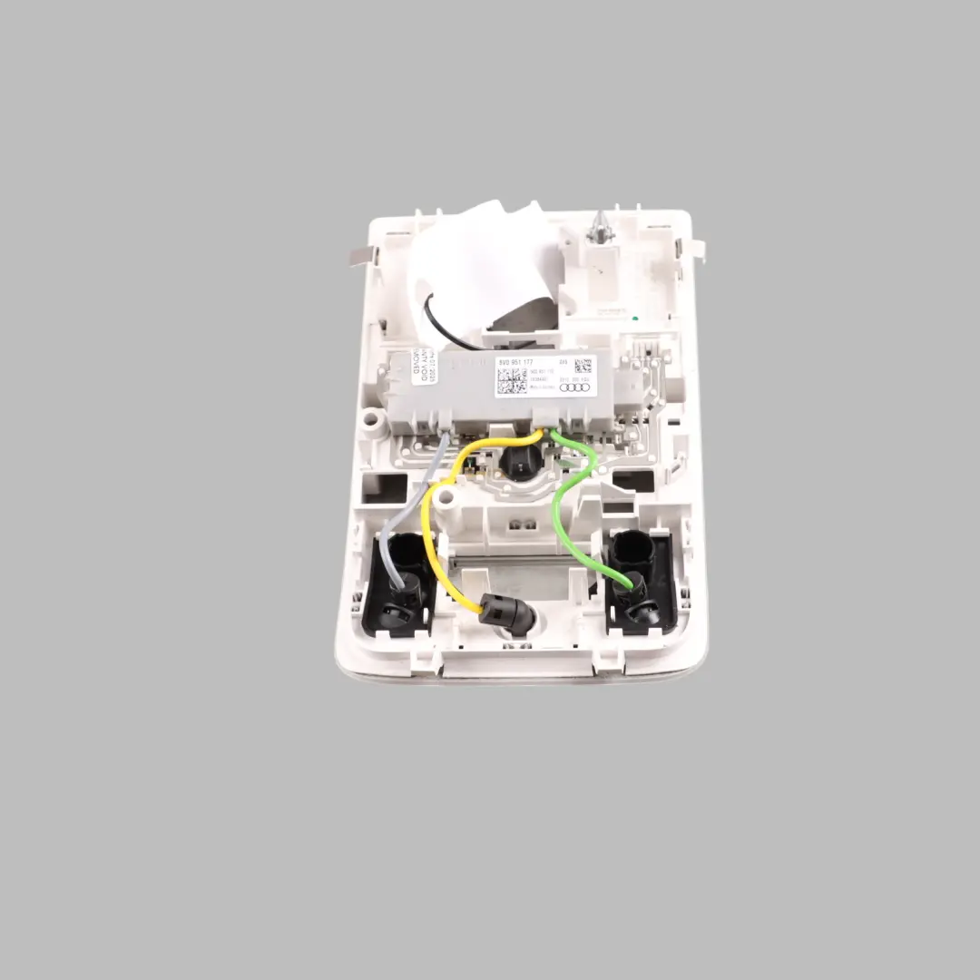 Audi A3 8V Roof Light Interior Reading Lamp Switch Crystal Silver - SKU 8V0951177-1 - Part number 8V0951177