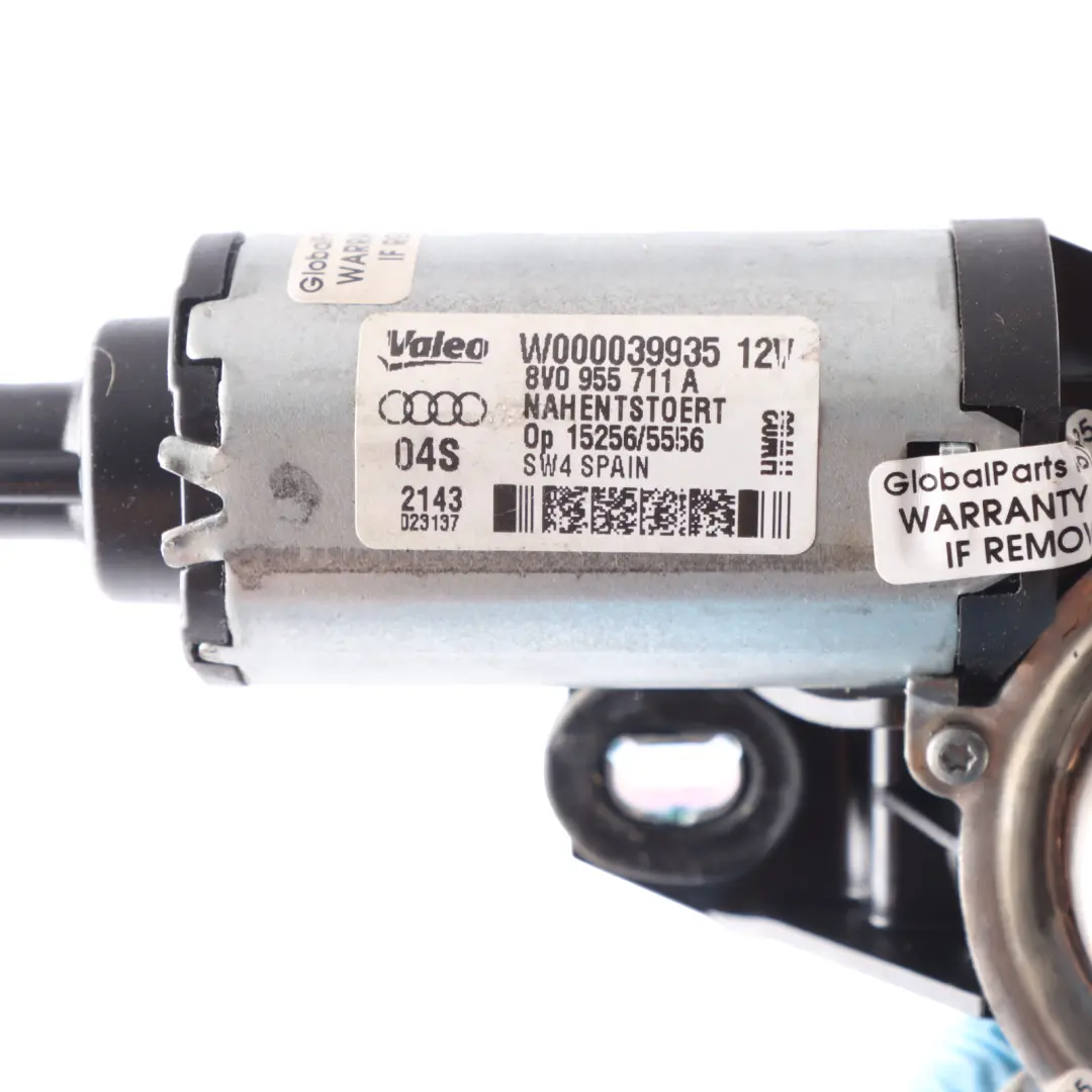 Window Wiper Motor Tailgate Drive Actuator Unit to Audi A3 8V Rear with Part number 8V0955711A Audi A3 8V Rear Window Wiper Motor Tailgate Drive Actuator Unit - SKU 8V0955711A - Part number 8V0955711A