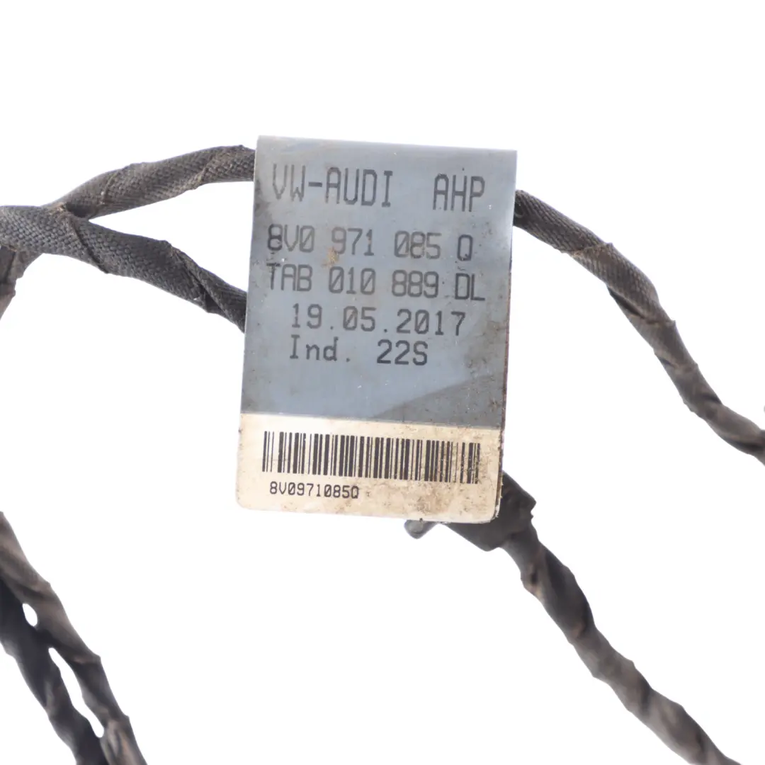 Front Bumper Wiring Harness Loom Cable Set to Audi S3 8V with Part number 8V0971085Q Audi S3 8V Front Bumper Wiring Harness Loom Cable Set - SKU 8V0971085Q - Part number 8V0971085Q