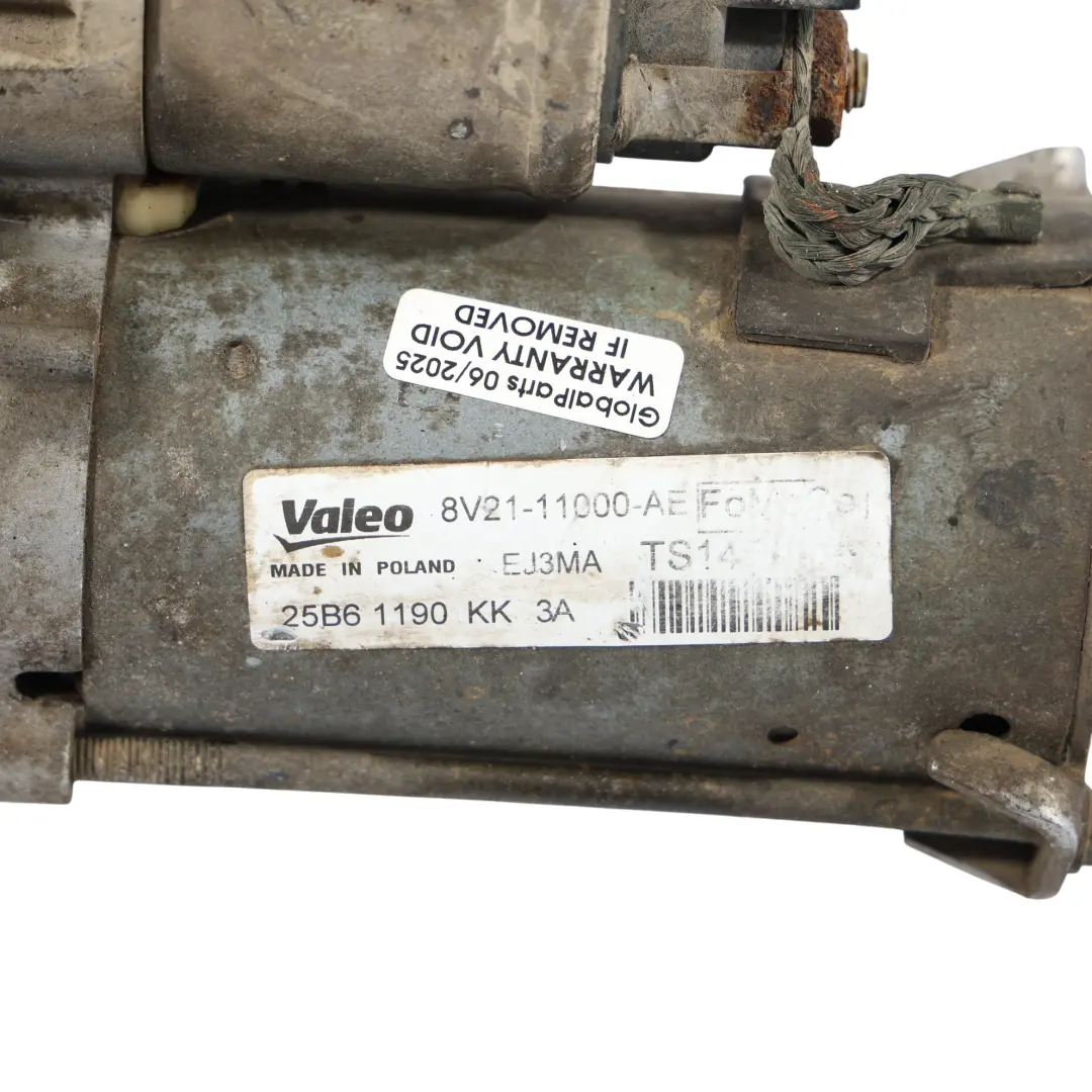 Mk2 Diesel Motorino Di Avviamento per Ford Transit Connect con numero di parte 8V21-11000-AE Ford Transit Connect Mk2 Diesel Motorino Di Avviamento - SKU 8V21-11000-AE - Numero di parte 8V21-11000-AE