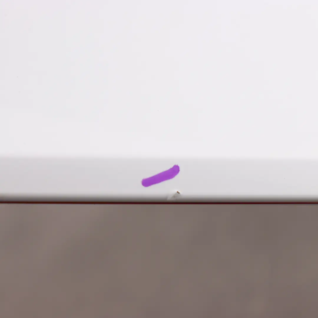 Audi A3 8V Rear Spoiler Tailgate Trunk Trim Panel 3-Door Glacier White - S9R - SKU 8V3827933C-MGW - Part number 8V3827933C