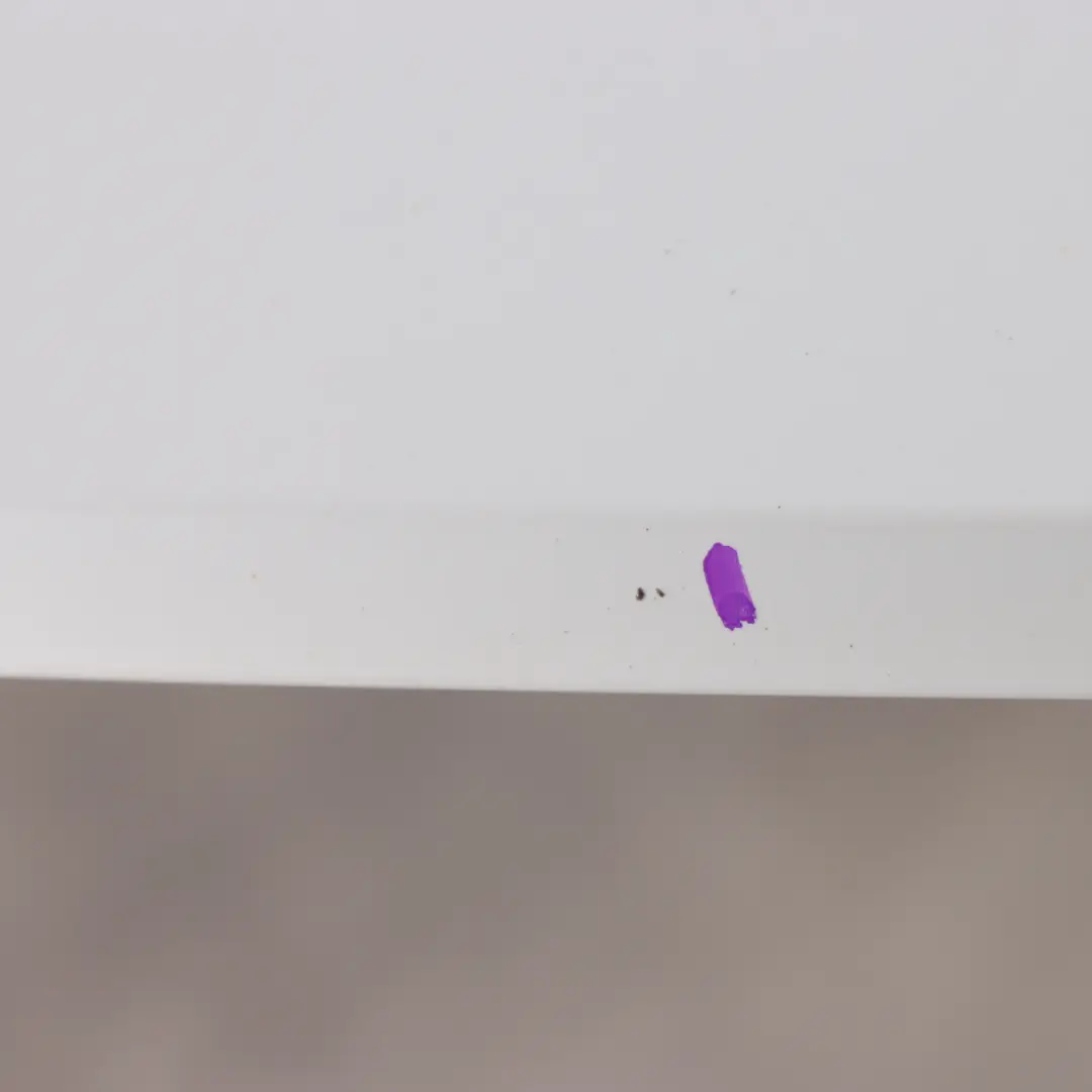 Audi A3 8V Rear Spoiler Tailgate Trunk Trim Panel 3-Door Glacier White - S9R - SKU 8V3827933C-MGW - Part number 8V3827933C