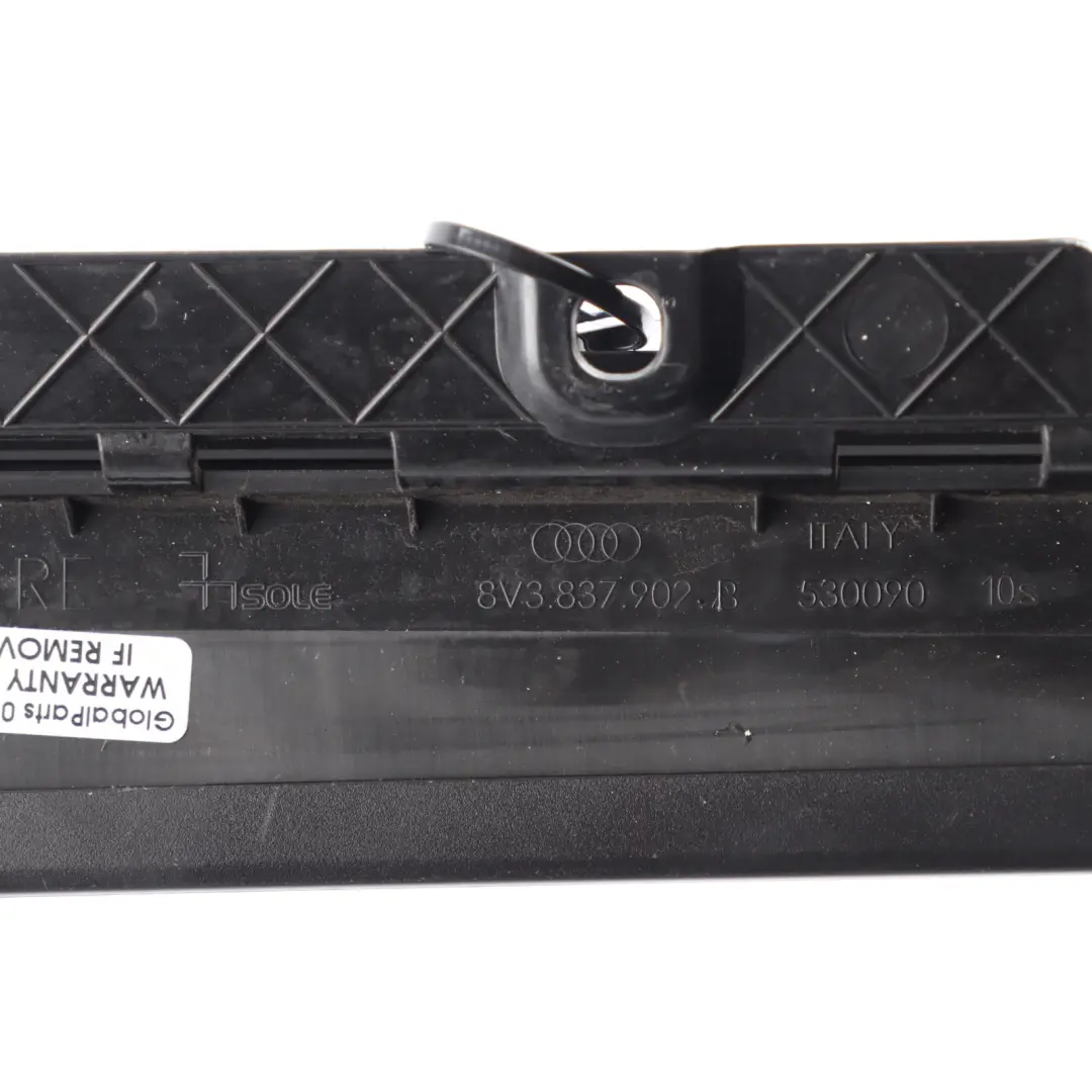 Door Cover B Pillar Moulding Trim Panel Front Right O/S to Audi A3 8V 3D with Part number 8V3837902B Audi A3 8V 3D Door Cover B Pillar Moulding Trim Panel Front Right O/S - SKU 8V3837902B - Part number 8V3837902B