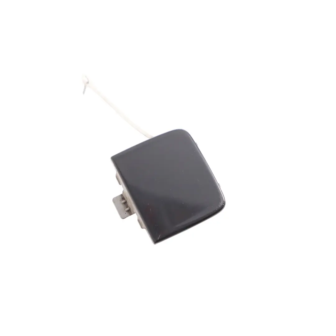 Bumper Towing Hook Eye Cover 8V3807441C Brilliant Black - Y9B to Audi A3 S3 8V Rear with Part number 8V4807441E Audi A3 S3 8V Rear Bumper Towing Hook Eye Cover 8V3807441C Brilliant Black - Y9B - SKU 8V4807441E-BBL - Part number 8V4807441E