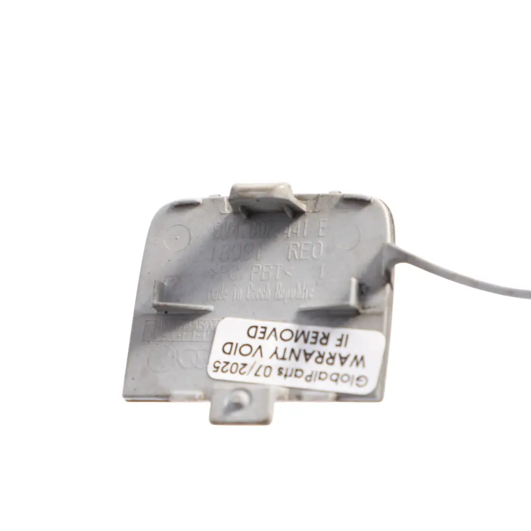 Audi A3 S3 8V Rear Bumper Towing Hook Eye Cover 8V3807441C Brilliant Black - Y9B - SKU 8V4807441E-BBL - Part number 8V4807441E