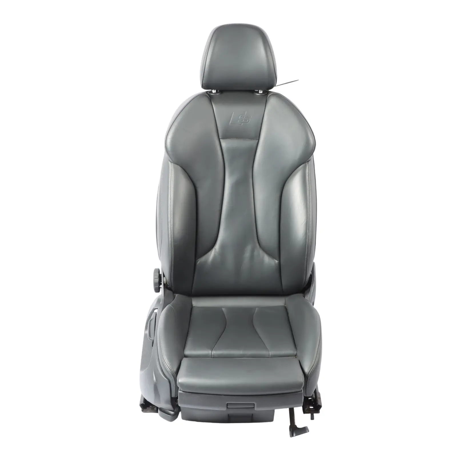 Audi A3 S3 8V 5 Door Seat Front Right O/S S-Line Leather Soul Black