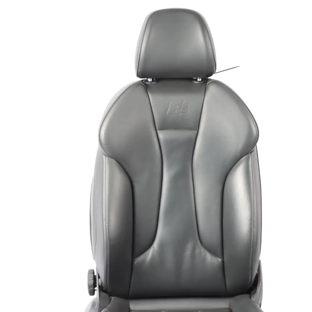 Door Seat Front Right O/S S-Line Leather Soul Black to Audi A3 S3 8V 5 with Part number 8V4881806AP Audi A3 S3 8V 5 Door Seat Front Right O/S S-Line Leather Soul Black - SKU 8V4881806AP-2 - Part number 8V4881806AP